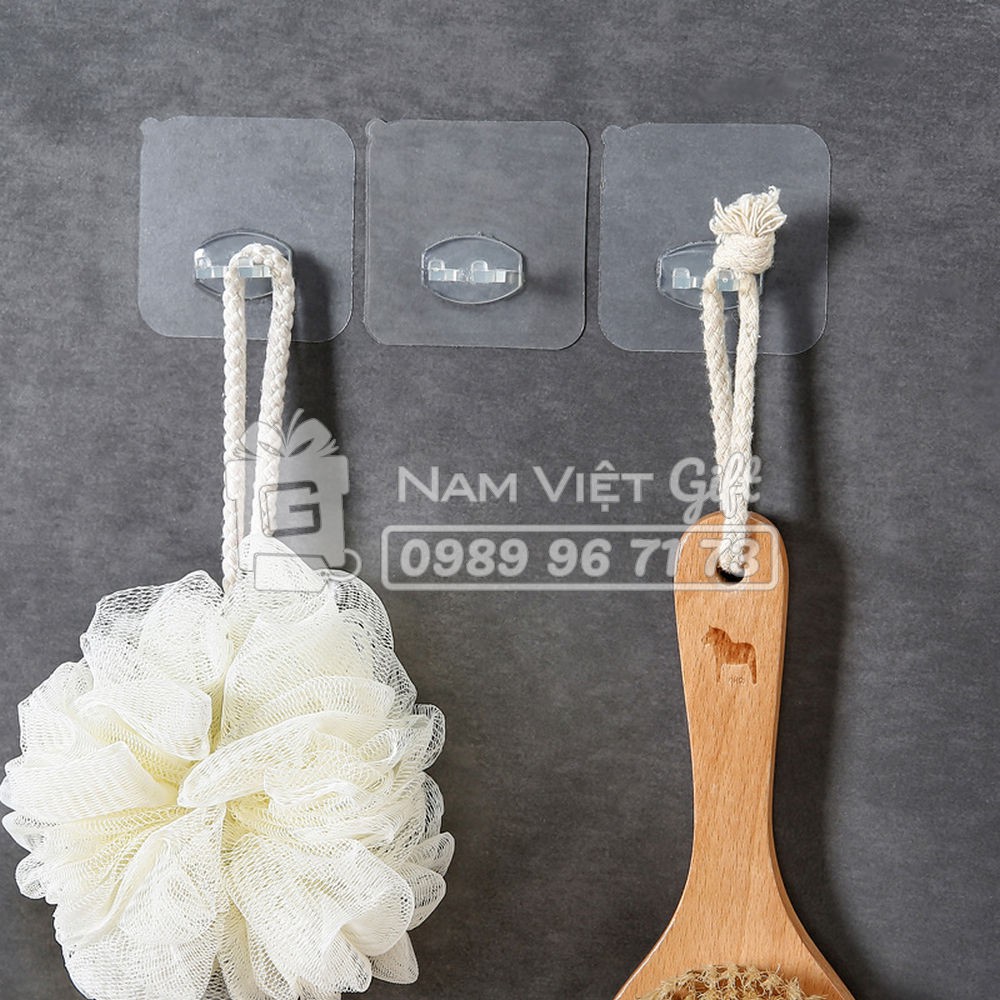 Miếng Dán Đỡ Dây Điện, Bàn Chải Đánh Răng, Móc Dán Tường