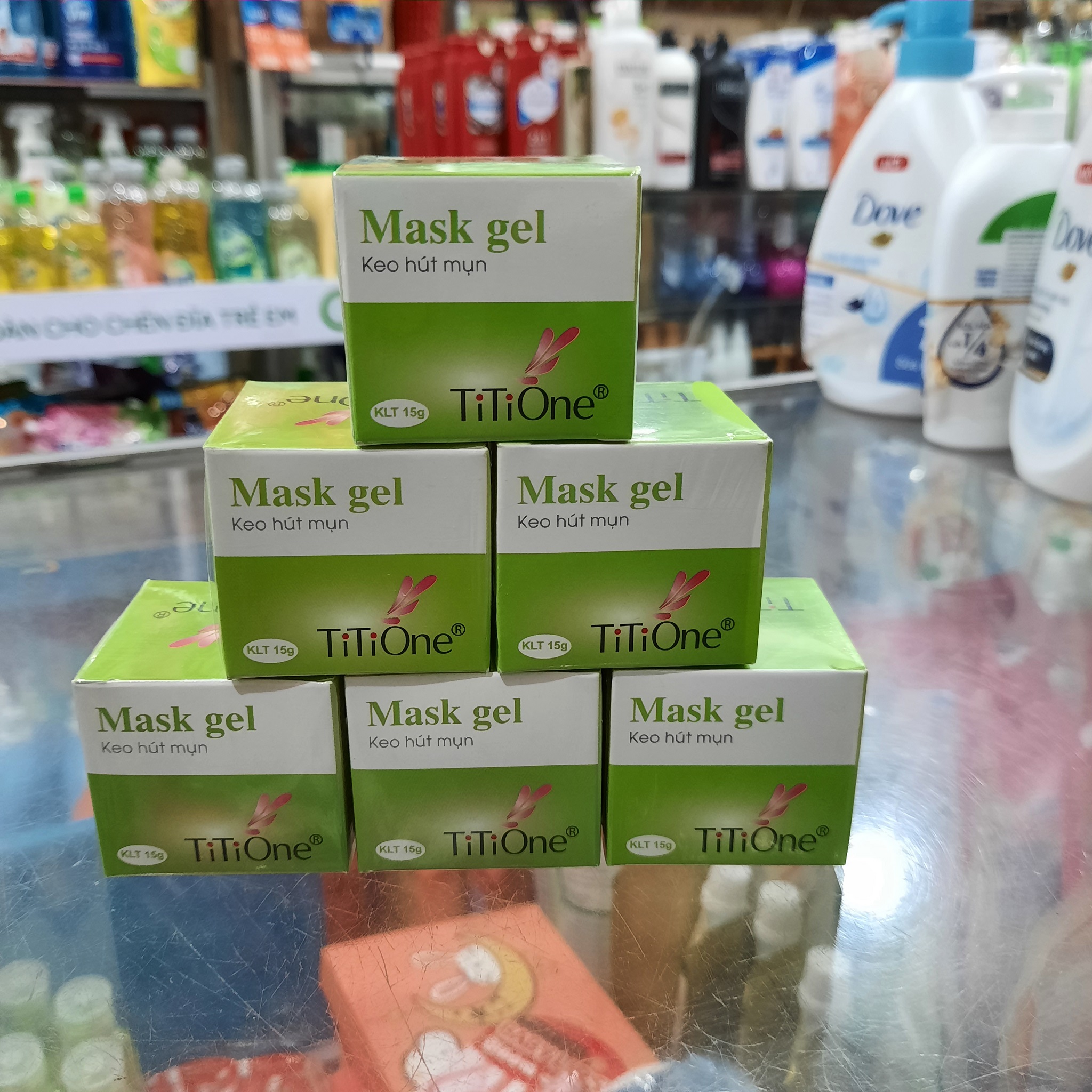 Gel hút mụn titione