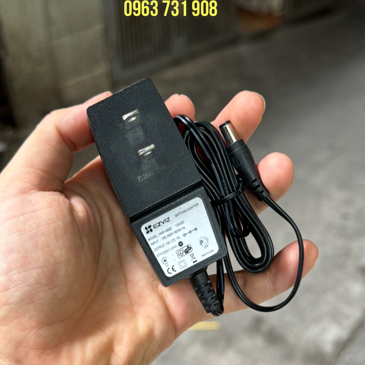 Adapter nguồn 12V 1A dùng cho camera - wifi loại cao cấp