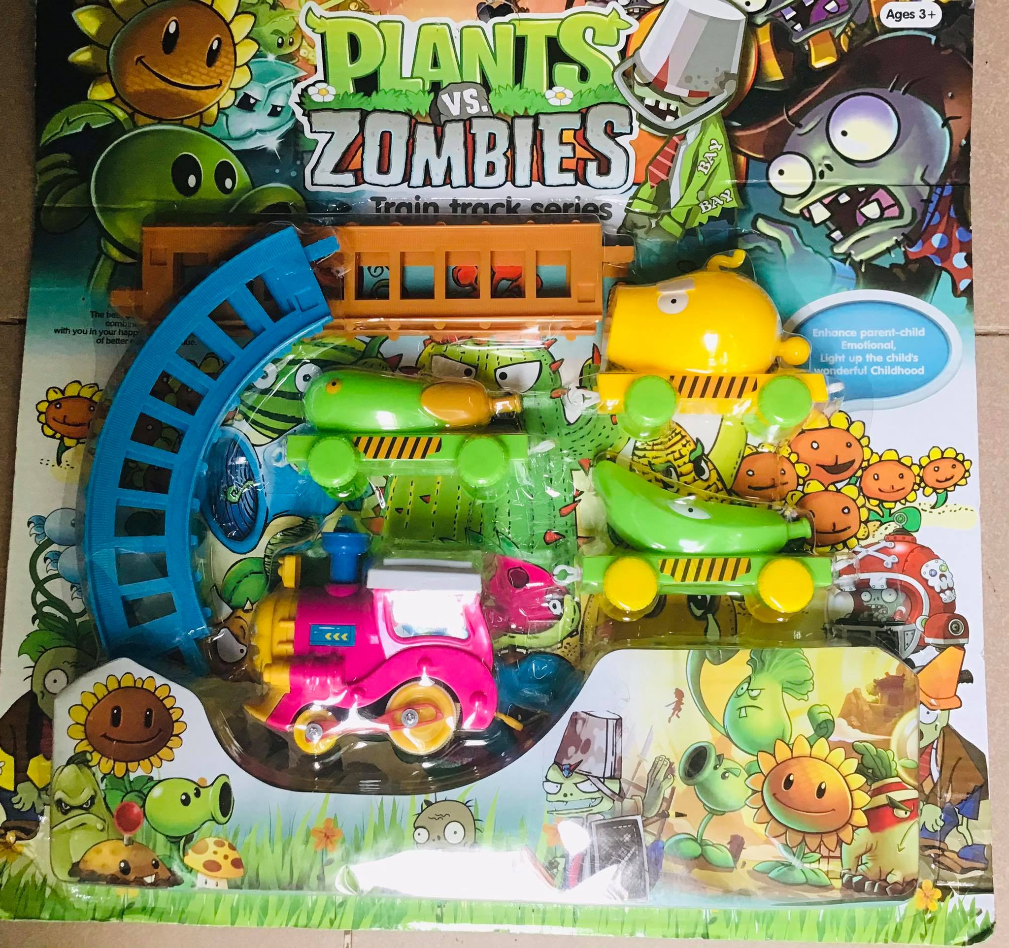 [HCM]VỈ ĐỒ CHƠI XE LỬA ZOMBIES