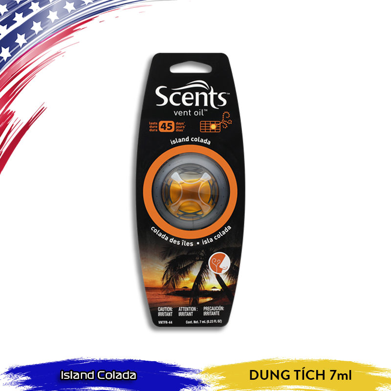 Nước hoa kẹp cửa gió SCENTS (Nhập khẩu chính hãng USA)