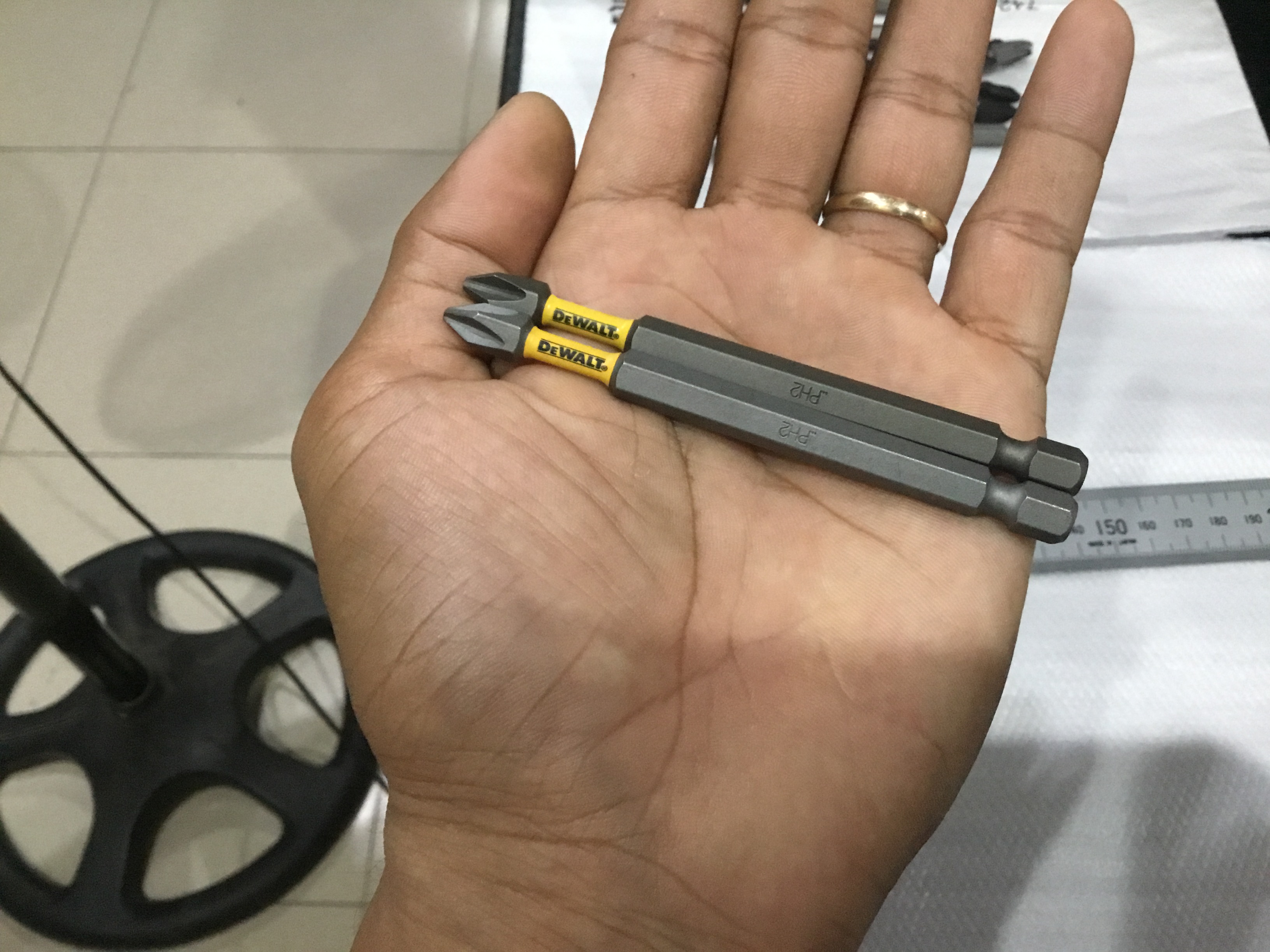 [HCM]Bộ 5 Mũi Vít DeWalt Chính Hãng Ph2 89mm