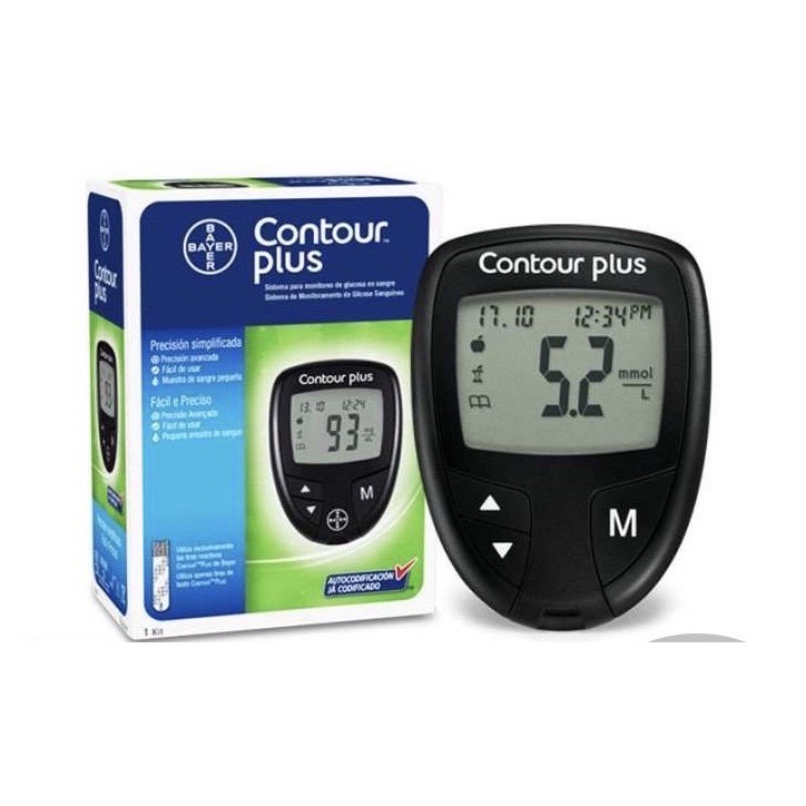 ✅ CONTOUR PLUS (Lọ 25 que hoặc hộp 50 que) - Que thử đường huyết dùng cho máy Contour Plus (chính hãng Contour - Đức)