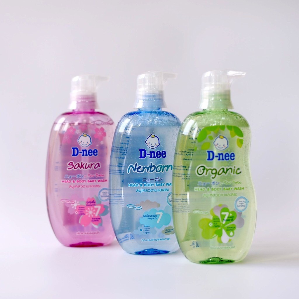 Sữa tắm gội Dnee thái lan cho bé 380ml