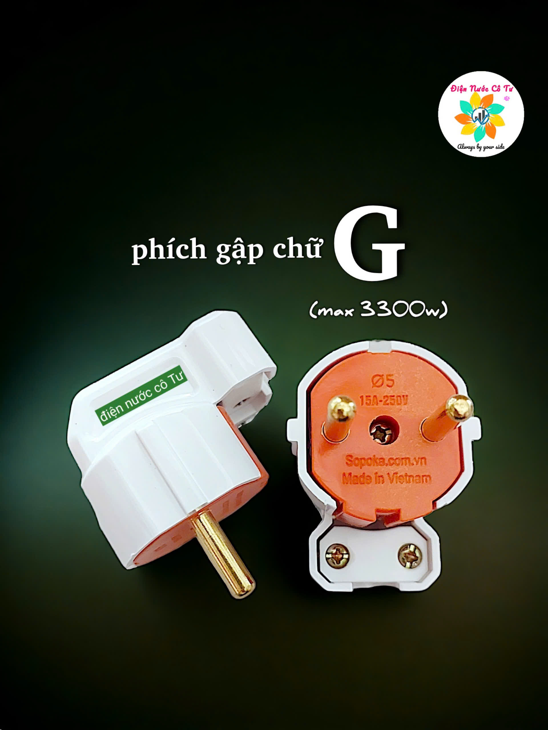 Phích cắm Ominsu/ Phích cắm Lioa/ Phích cái Tasaky