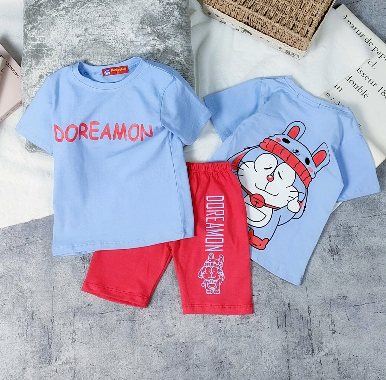 Đồ bộ bé gái size đại từ 23kg-42kg thun cotton siêu xinh
