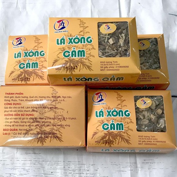 Combo 10 Gói Lá Xông Cảm Thuận Hiếu
