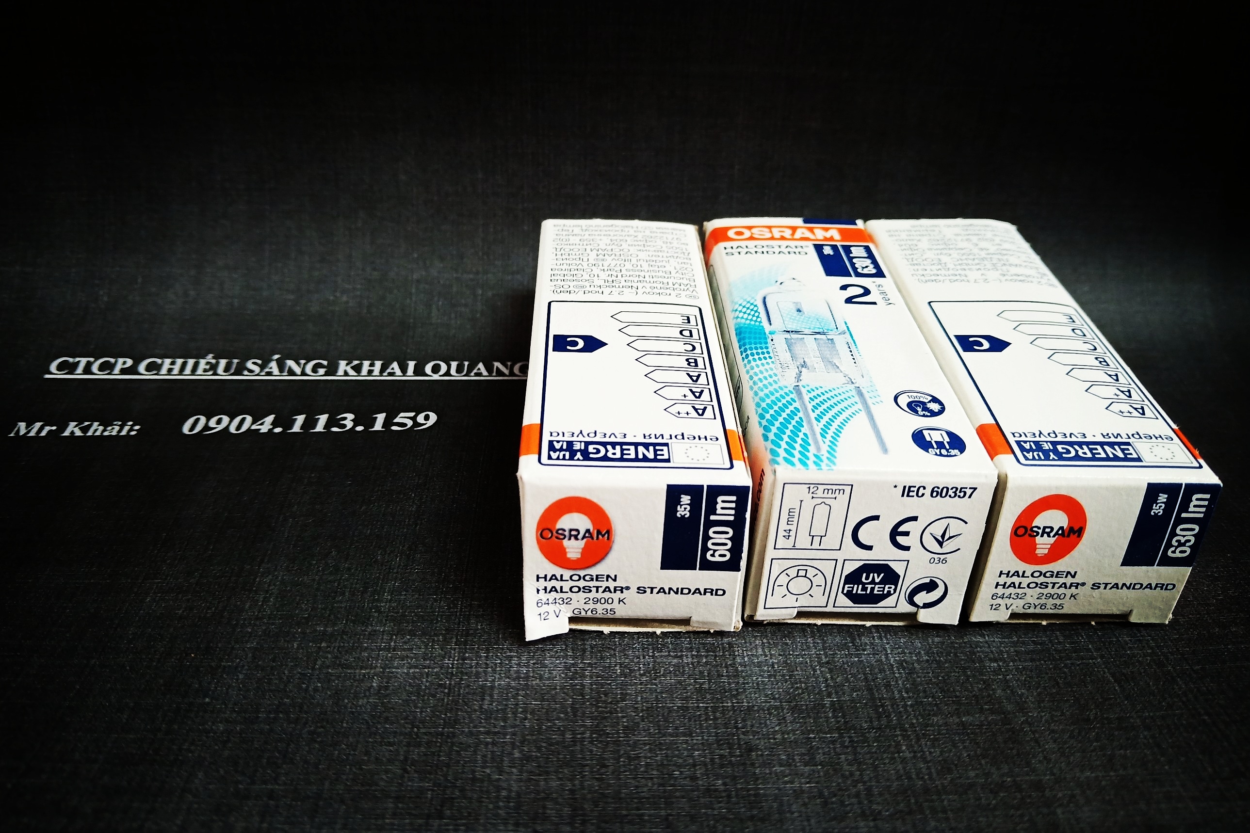 (Sale) Bóng đèn halogen 12V 35W 64432 Osram Đức