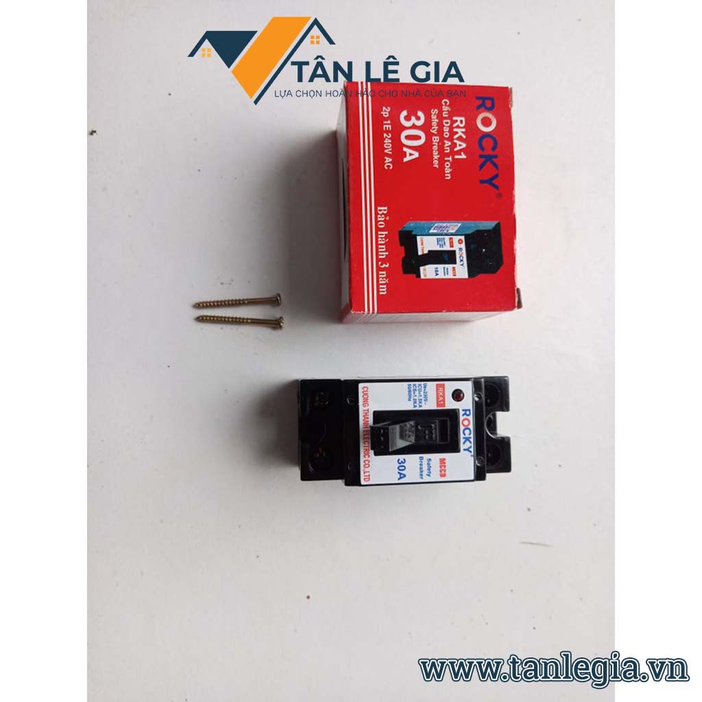 [HCM]CB cầu dao an toàn ROCKY / MOTEC-30A (Công nghệ Nhật Bản)