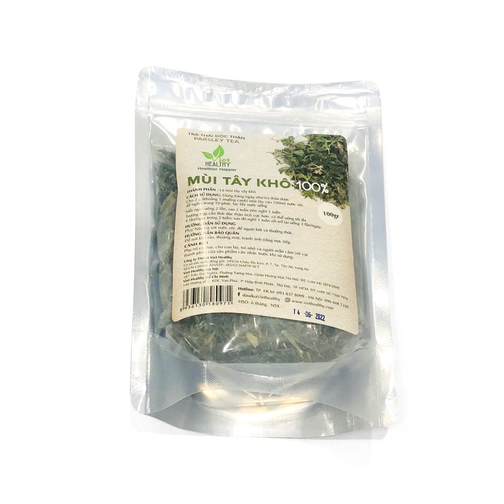 Trà giải độc thận Parsley Tea 100g