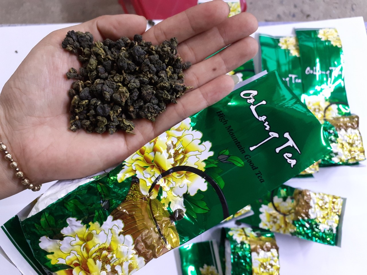 200gr Trà Olong Long Đỉnh Lâm Đồng