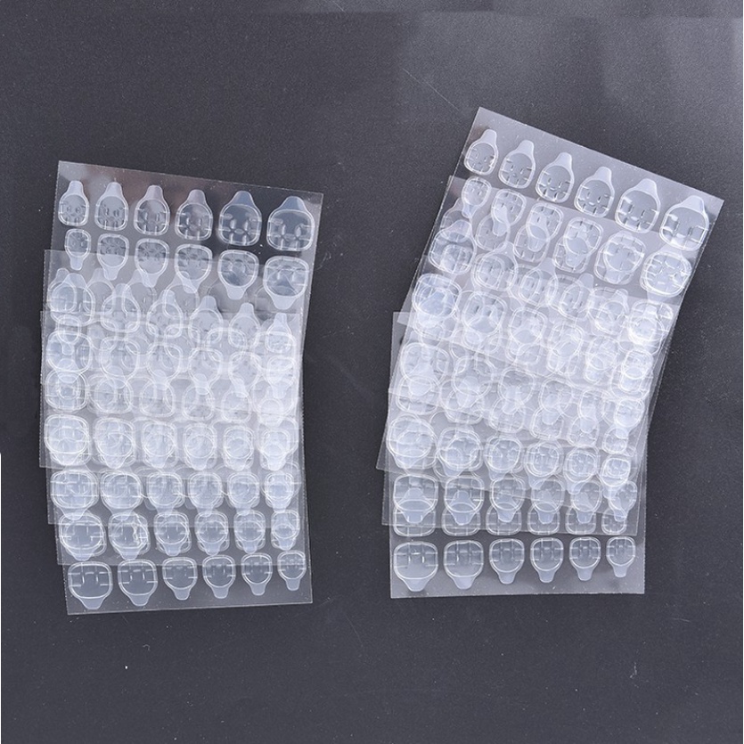 Bộ 24 Miếng Keo Dán Móng Tay Bằng Silicone