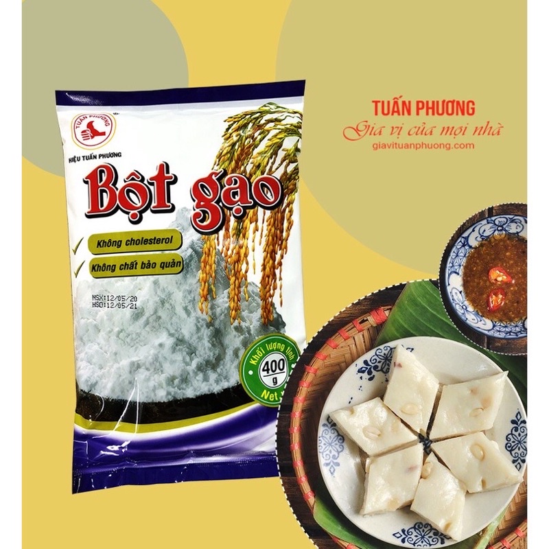 Bột Gạo Tuấn Phương Gói 400g