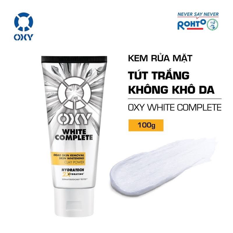 Sữa rửa mặt Oxy NGỪA MỤN , GIẢM THÂM , TÚT TRẮNG 100g