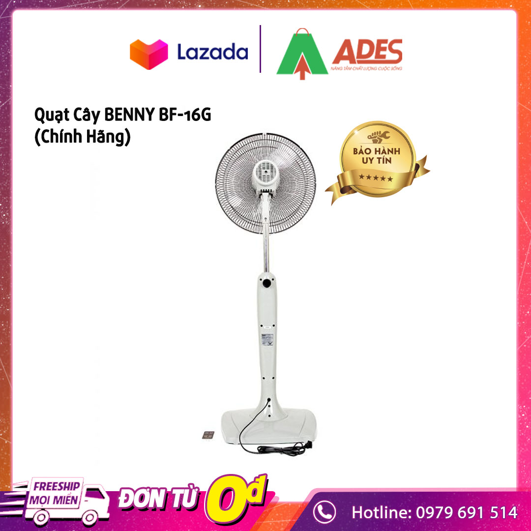 Quạt Cây BENNY BF-16G - BH 12 Tháng