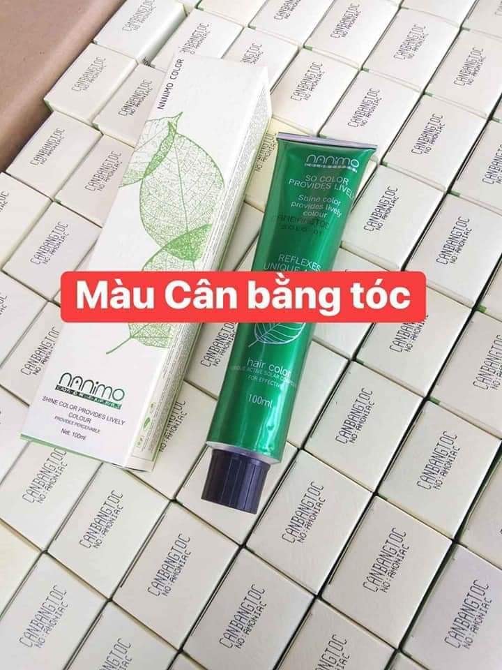 (Phủ Bạc 100%) Thuốc nhuộm Cân Bằng Tóc NANIMO