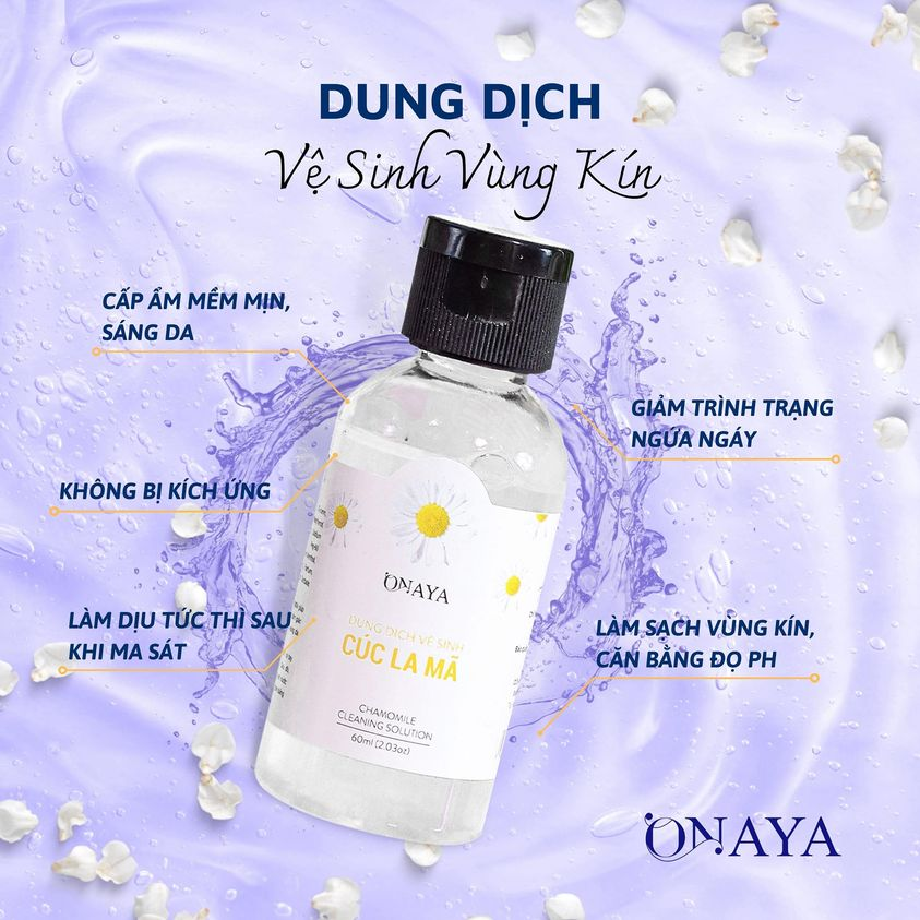 ONAYA: Dung dịch vệ sinh cúc la mã