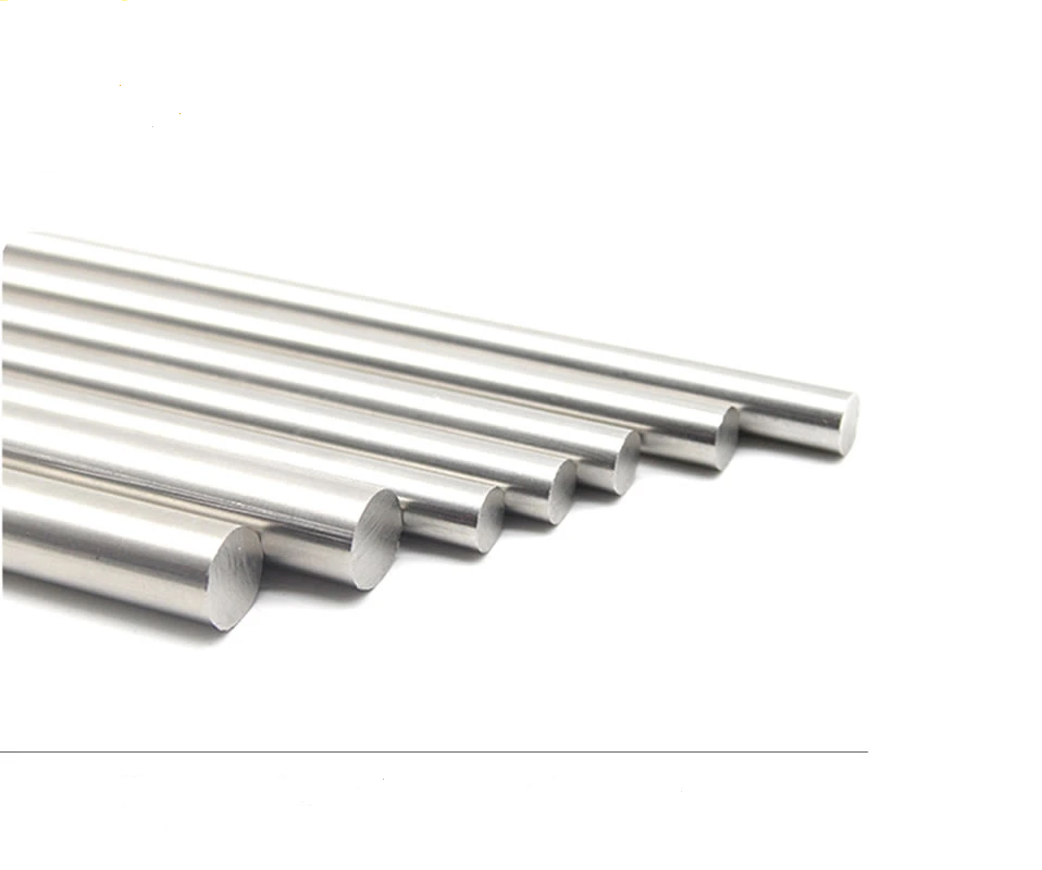 Combo 3 trục tròn Inox đặc phi 6mm mỗi thanh dài 1m