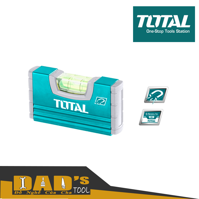 THƯỚC THỦY MINI 10cm CÓ NAM CHÂM TOTAL TMT20105M