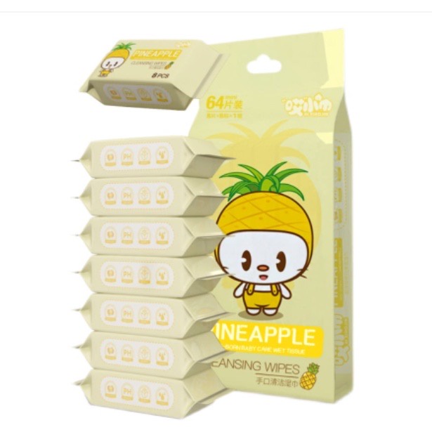 Khăn ướt mini set 8 gói