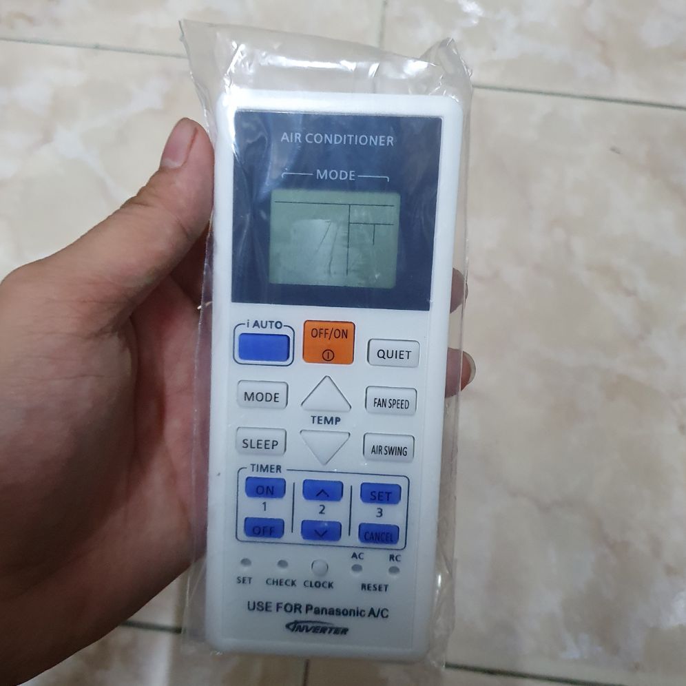 điều khiển điều hòa Panasonic inventer
