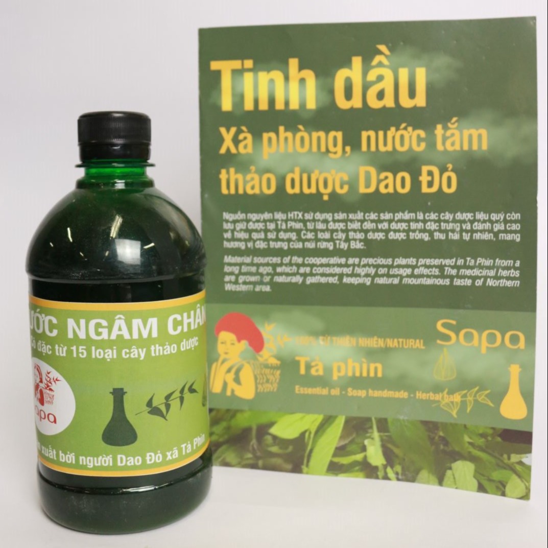 Nước ngâm chân Dao Đỏ
