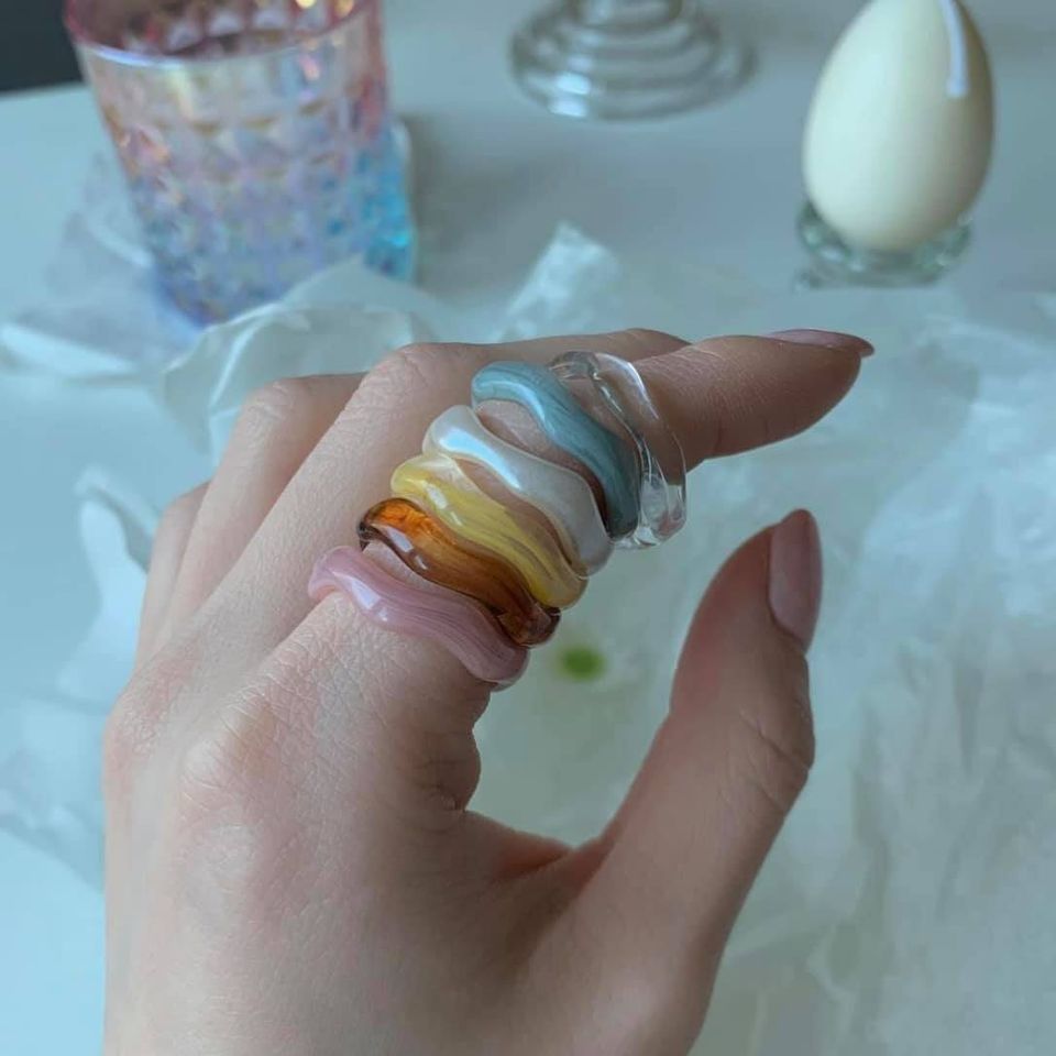 Nhẫn Color set Hàn Quốc Korea