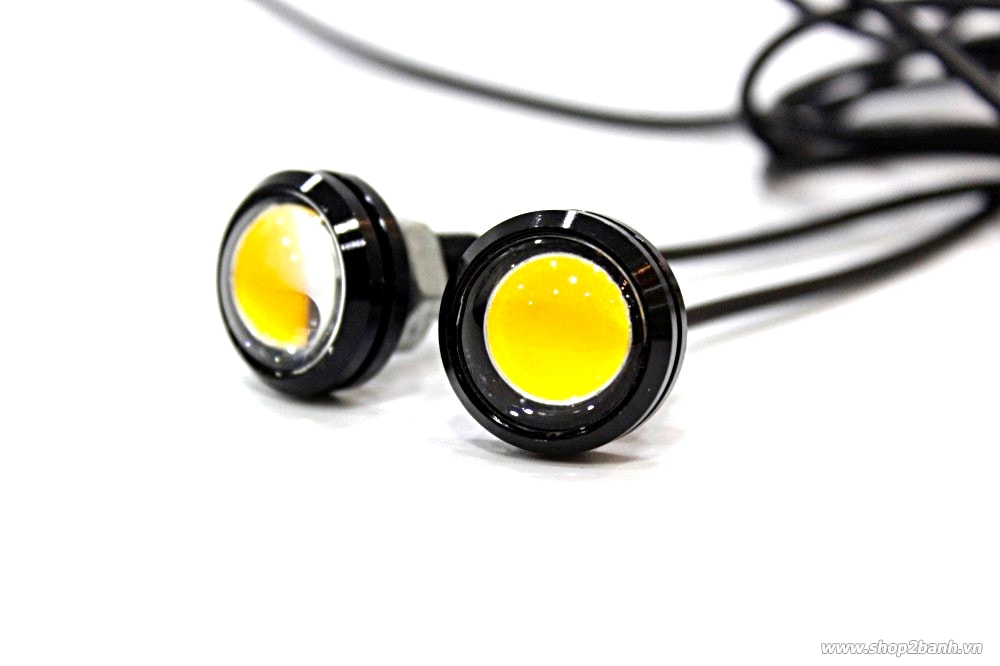 Đèn Led xi nhan Multi cúc áo màu vàng (1 đôi)