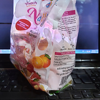 Thạch sữa chua Long Hải natty 432g (12 cốc)