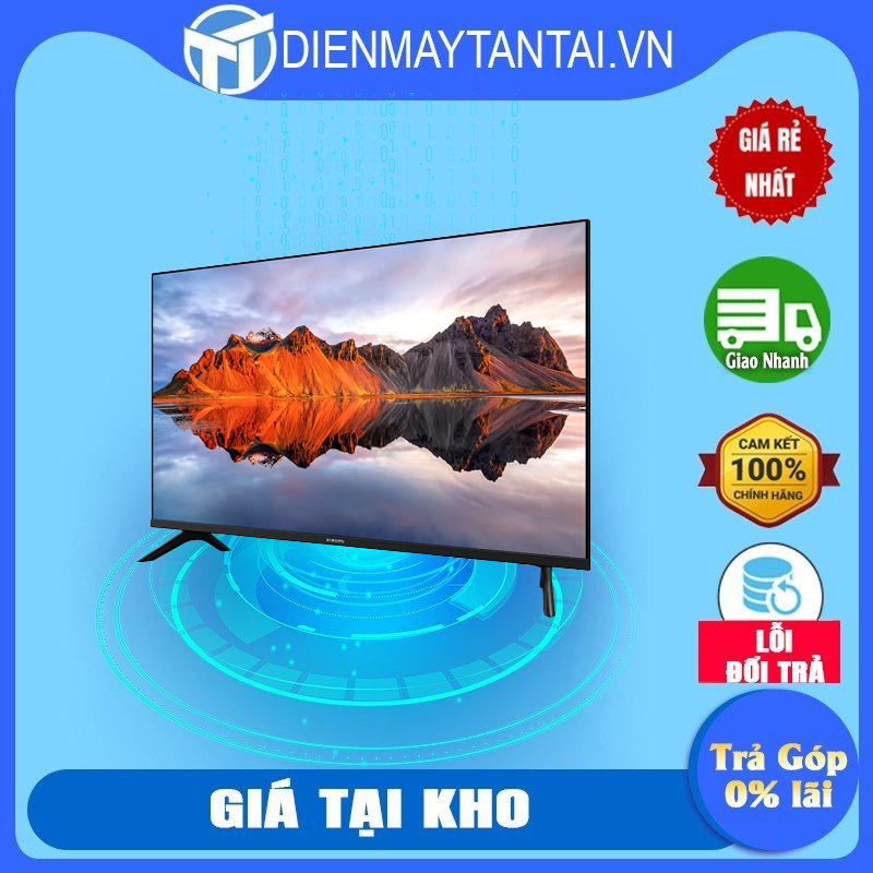 Google tivi xiaomi a full hd 32 inch l32m8-p2sea - vẻ ngoài cao cấp, thiết kế siêu tràn viền google tv với hàng nghìn ứng dụng