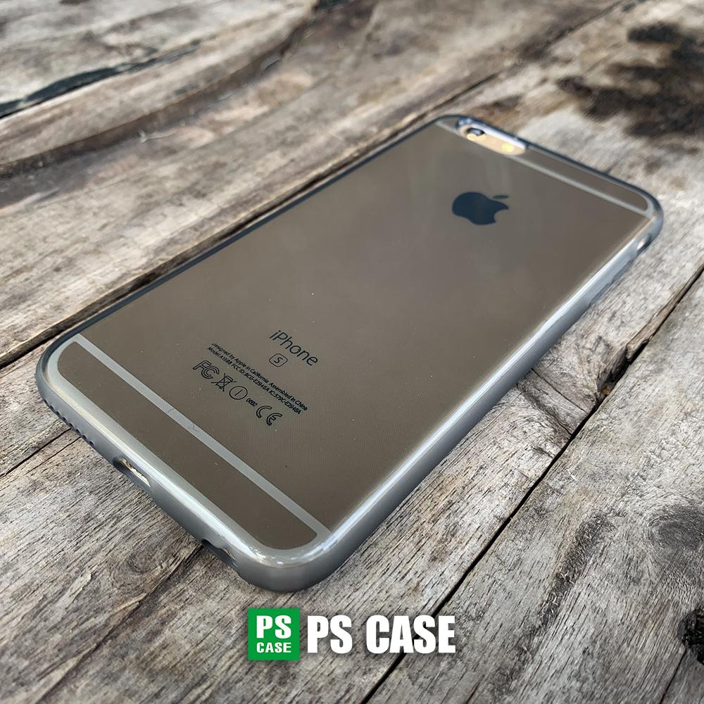 Ốp lưng dẻo đen mờ chống sốc cao cấp dành cho iPhone 6 Plus / iPhone 6s Plus - PS Case phân phối