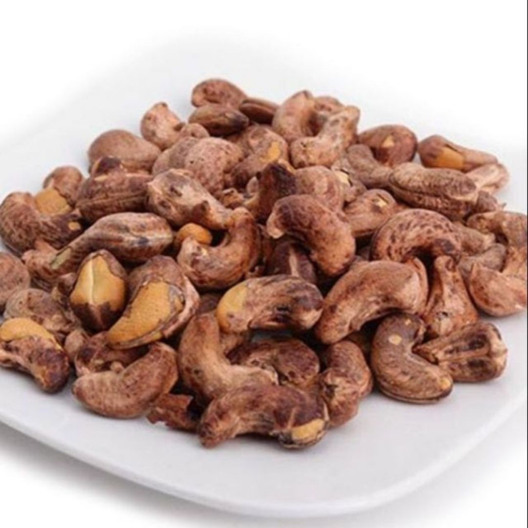 hạt điều rang muối nguyên lụa 500g (khoảng 450-500 hạt 1kg) hạt nhỏ 3