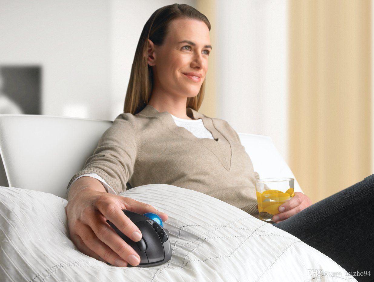 Chuột laser không dây Logitech Trackball M570