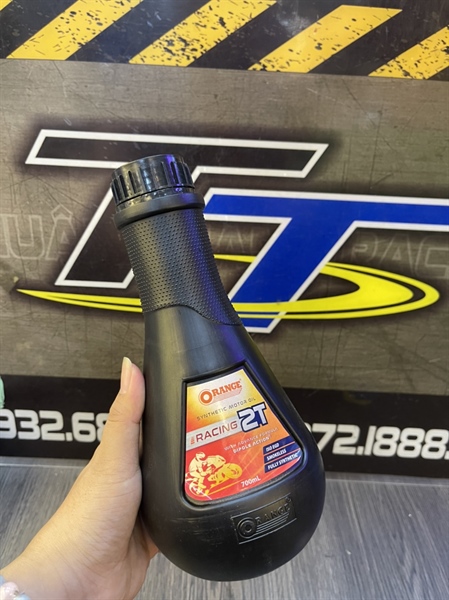 NHỚT PHA 2 THÌ ORANGE CHAI ĐEN - DÒNG RACING CAO CẤP