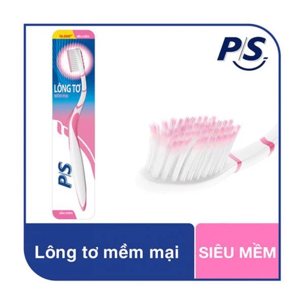Bàn chải đánh răng P/S lông tơ mềm 0.01mm
