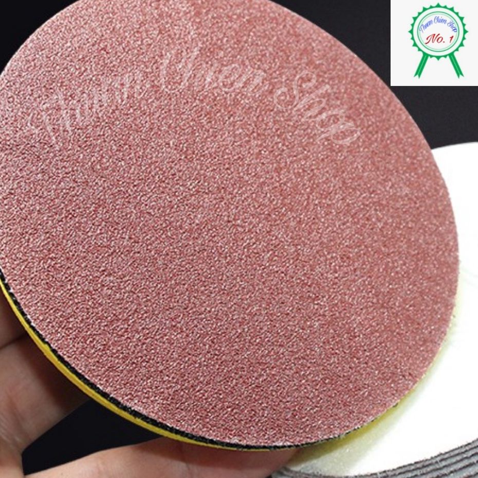 HỘP GIẤY CHÀ NHÁM DÍNH TRÒN 125 MM [1 HỘP/100 TỜ]
