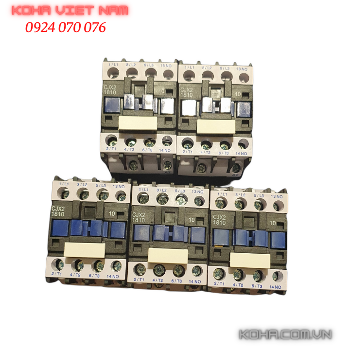 Khởi động từ CJX18 - Tải 18A/220V
