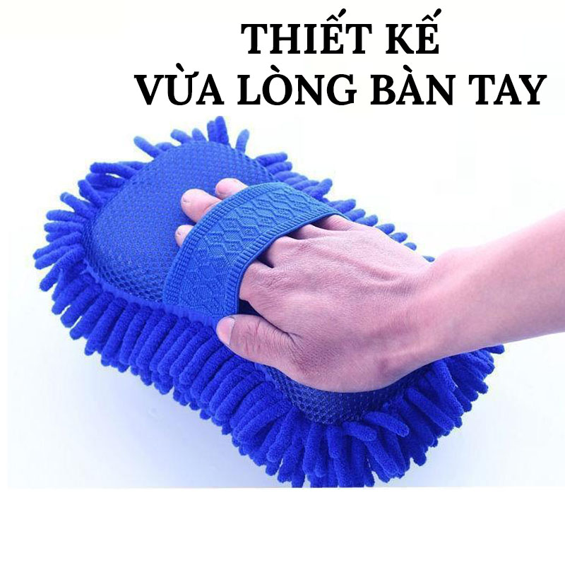 Bao Tay Rửa Xe, Găng Tay Rửa Xe Sợi Microfiber VERSION 3 CarZone