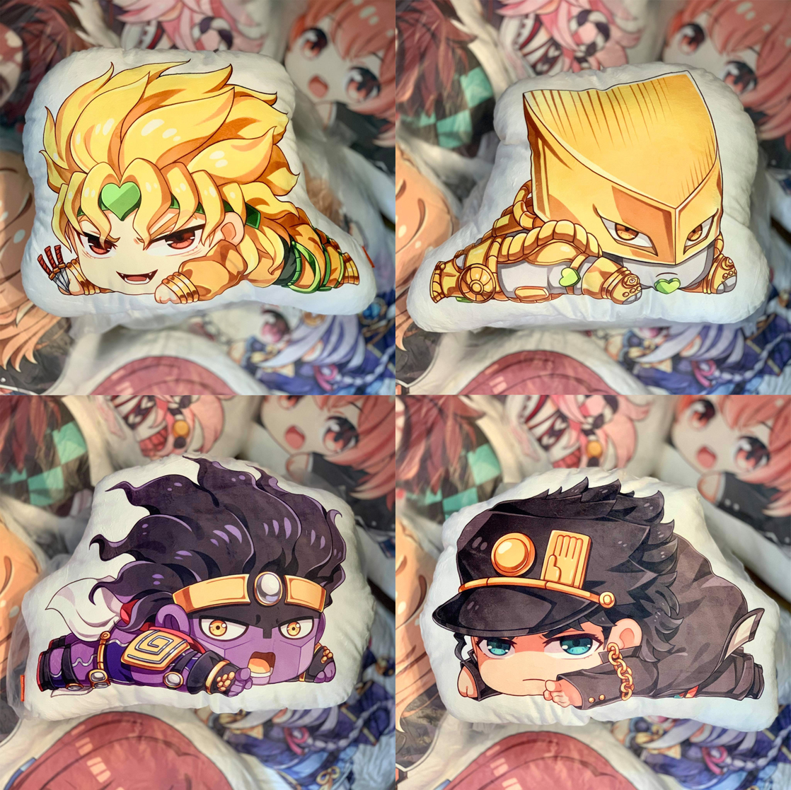 Gấu bông in 2 mặt JoJo's Bizarre Adventure size A3 và A4