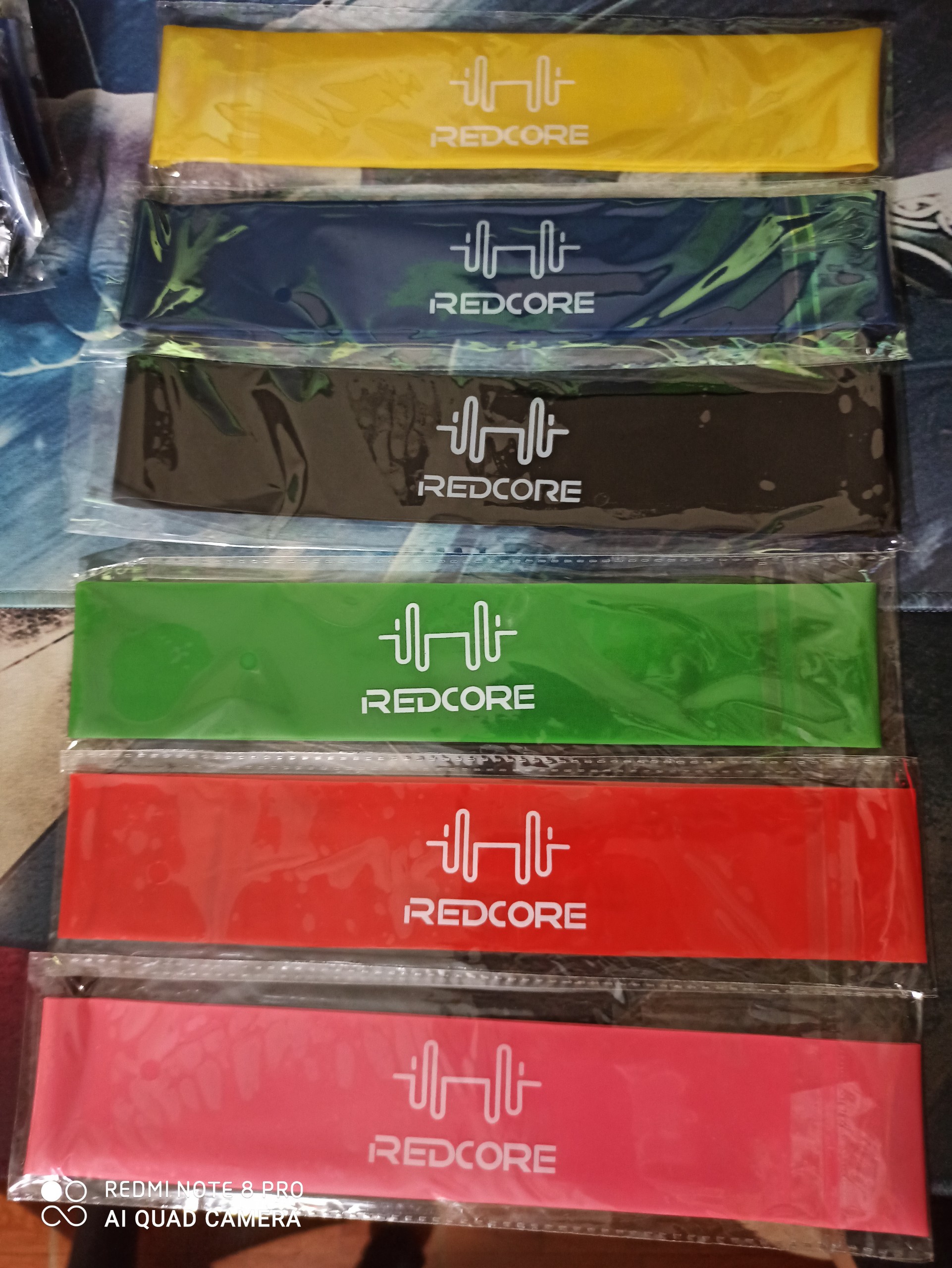Bộ 6 dây miniband redcore tập mông redcore