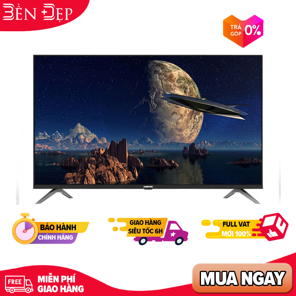 [TRẢ GÓP 0%] Tivi Asanzo 4K 43 inch 43U8E Android (Giá áp dụng giao tại HN, HCM& các tỉnh liên hệ shop)
