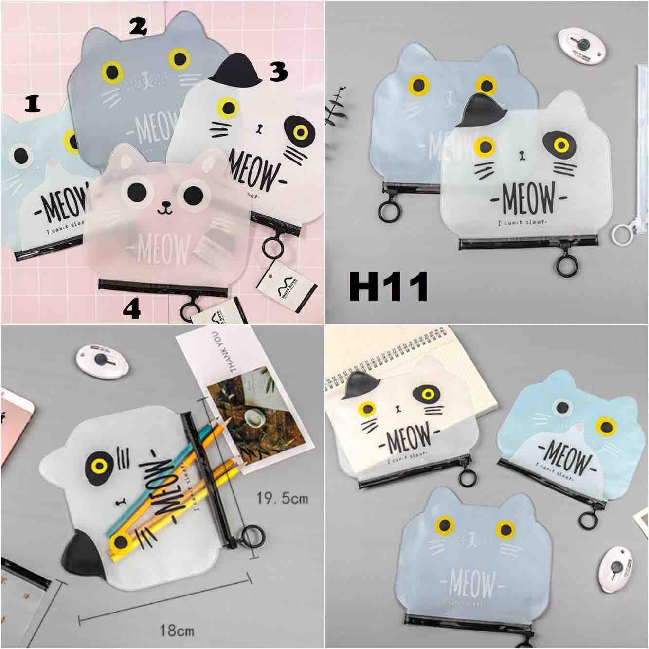 TÚI ĐỰNG BÚT MEOW xinh xắn