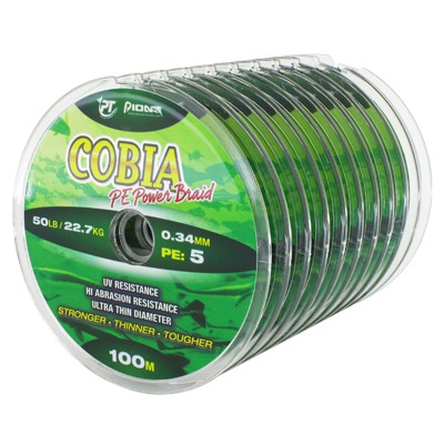 [HCM]Dây PE bện câu cá Pioneer Cobia 100m