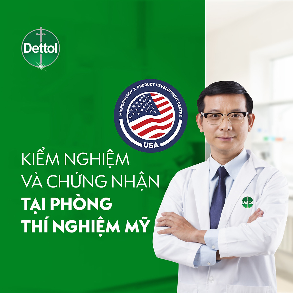 Nước rửa tay Dettol Kháng khuẩn (Xanh) 250g