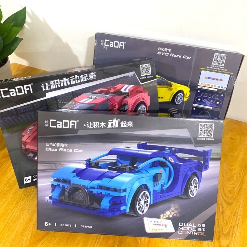 Lego Technic - CaDA 51072 ( Lắp Ráp Siêu Xe Ferrari 488 306 Mảnh )