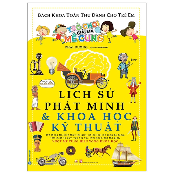 Fahasa - trò chơi giải mã mê cung - lịch sử phát minh & khoa học kỹ thuật