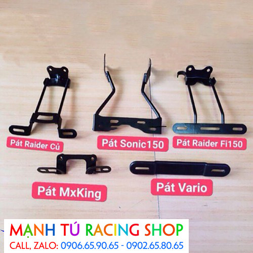 Pát gắn bảng tên raider,sonic,vario,MX King.