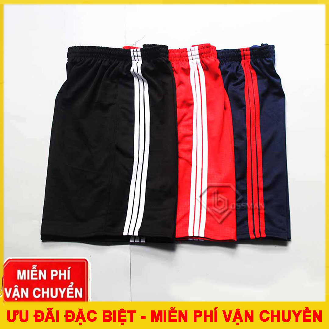 [HCM]COMBO 7 QUẦN ĐÙI THUN NAM 3 LINE