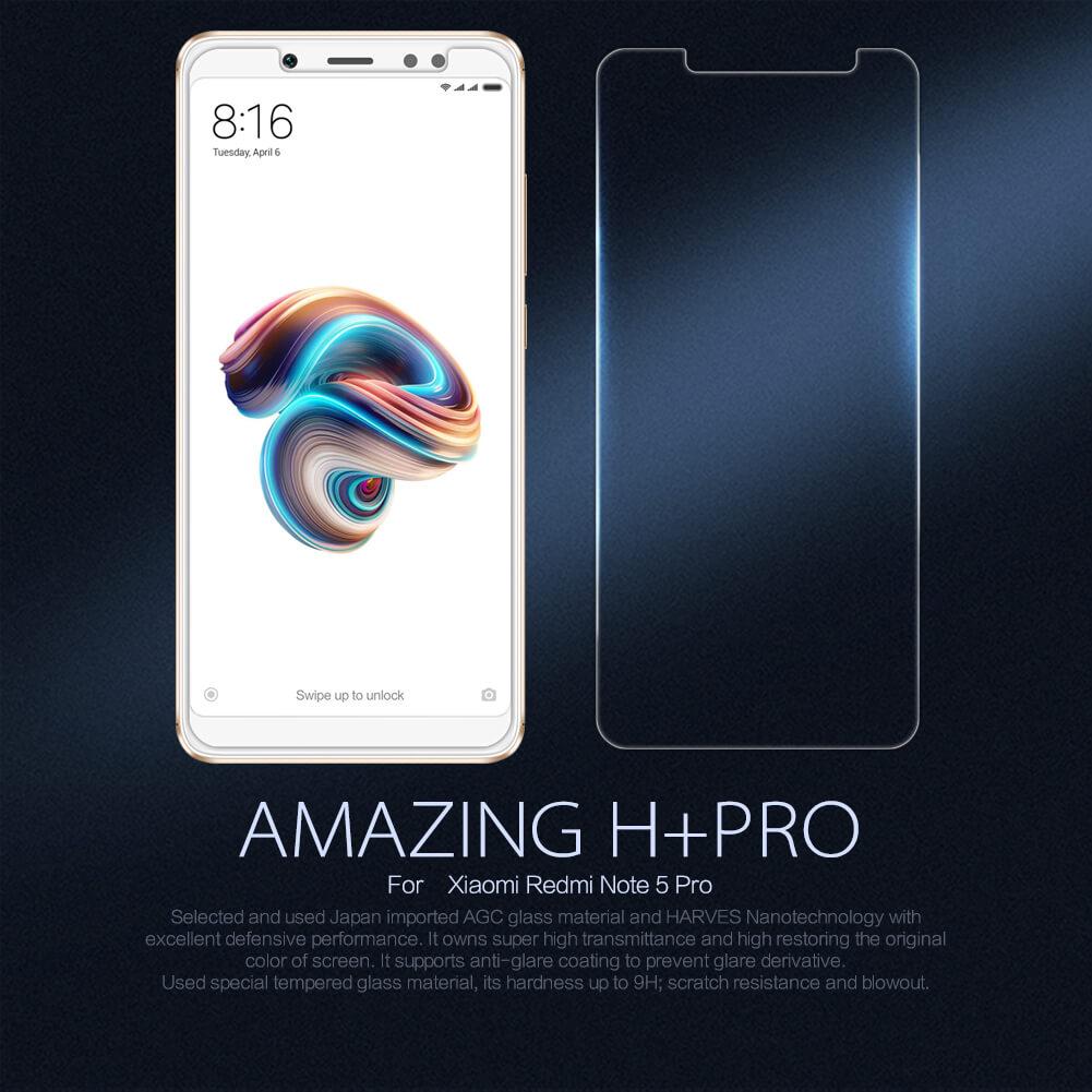 Kính Cường Lực Cho Xiaomi Redmi Note 5 (Trong suốt)