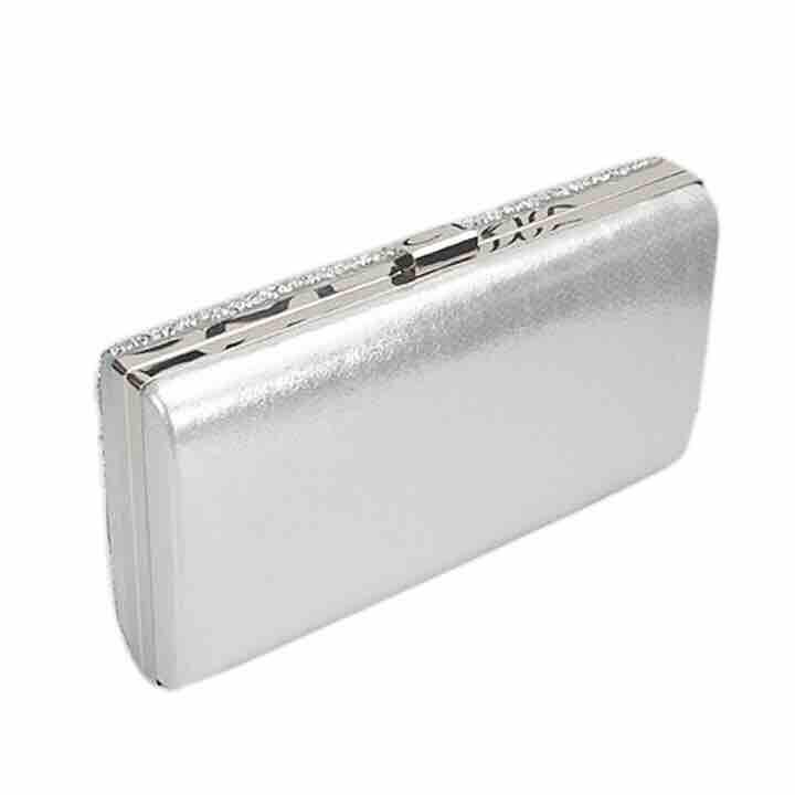 Bóp cầm tay đính đá dự tiệc siêu sang chảnh